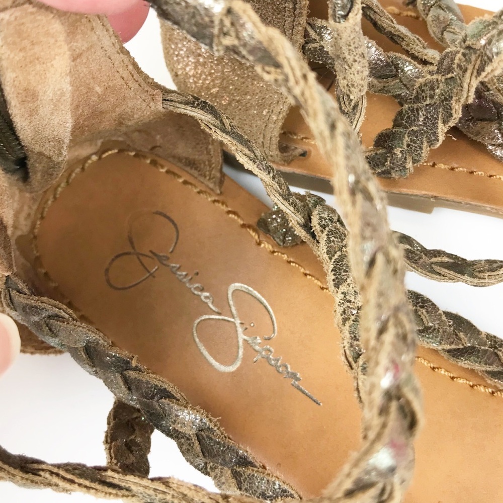 Jessica Simpson Braided Jalen Ankle-Strap Sandal - Picture 5 of 8